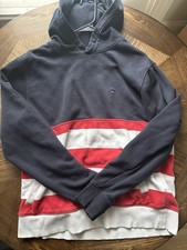 Tommy Hilfiger Men s L Pullover Hoodie Fleece...