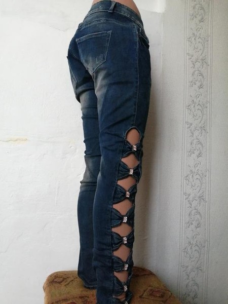 Women Nero Giardini Jeans Silver 31 / L