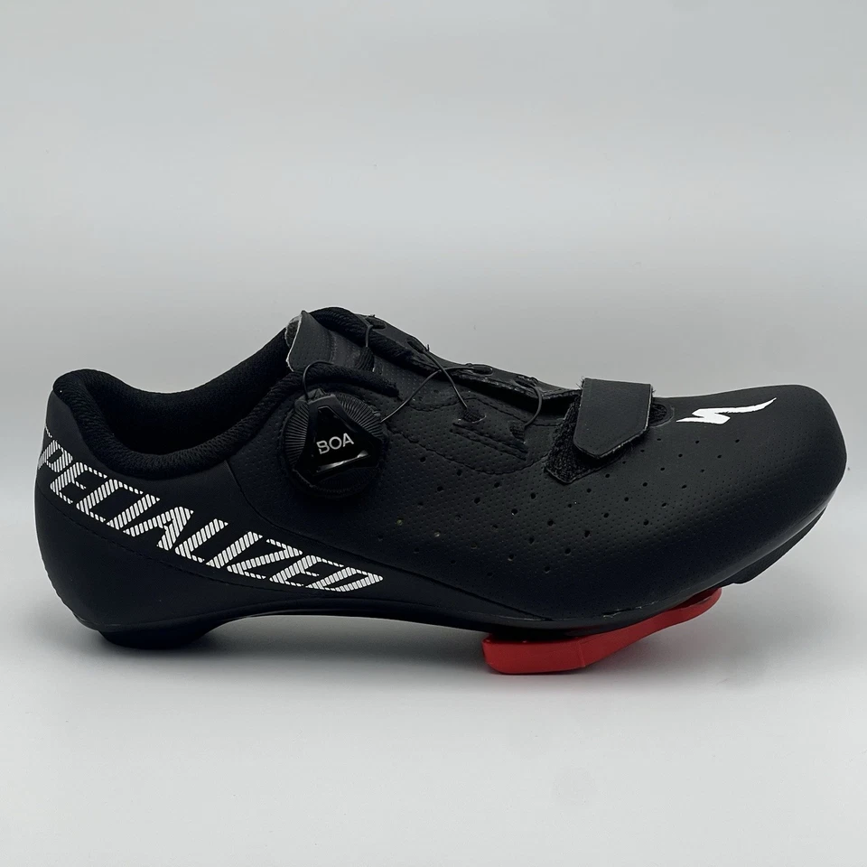 Specialized Torch 1.0 con tacos Body Geometry BOA negro blanco para mujer EE. UU. 5 USADO EN EXCELENTE ESTADO Foto 2 de 4