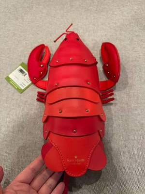 Kate Spade PXRU8785 Shore Thing Red Lobster Purse - no strap