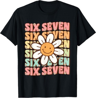 67 Meme Gen Alpha Slang 6 7 Six Seven Funny Boys Girls Kids T-Shirt