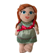 Disney Parks Babies Frozen Anna Plush Stuffed Doll 10" Child