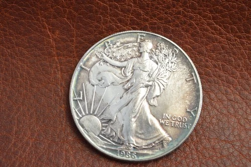 1986   .999 FINE SILVER WALKING LIBERTY DOLLAR BULLION COIN