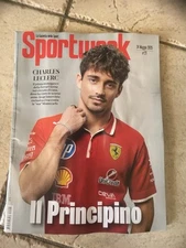 Magazine LA GAZZETTA DELLO SPORT 24 May 2025 CHARLES LECLERC PRINCE MONACO