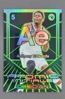 2024-25 Panini Obsidian Anthony Edwards Atomic Initials Green Flood /25 #17