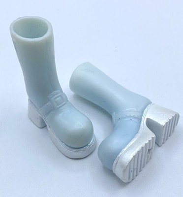 BRATZ DOLL LOT MGA SHOES WINTER BLUE BOOTS WINTERTIME WONDERLAND JADE