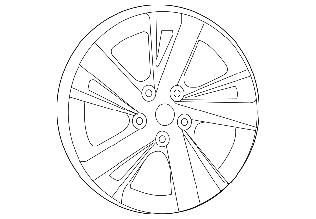 Genuine Nissan Wheel Alloy 40300-9HT2B