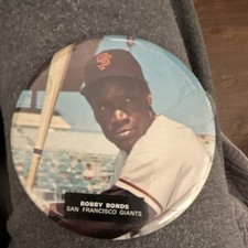 Bobby Bonds San Francisco Giants Vintage Baseball Pin -plastic cracked