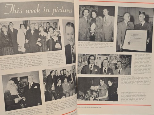 1950 Motion Picture Herald Vintage Theatre Magazines - Choose Your Volume - Picture 203 of 203