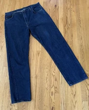 Red Kap Men's Classic Dark Denim Workwear 42x34 100% Cotton - Industrial