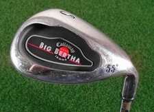 Nice Callaway 2004 Big Bertha 55* Sand Wedge, Stock Uniflex Steel, 35"