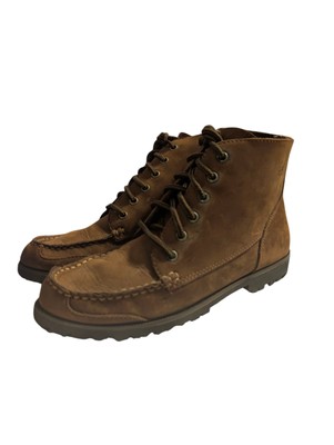 G.H. Bass & Co. Dark Brown Suede Chukka Boots GH Bass Co Pearce Brown Suede Leather 2 Eye Desert Chukka  main image 3