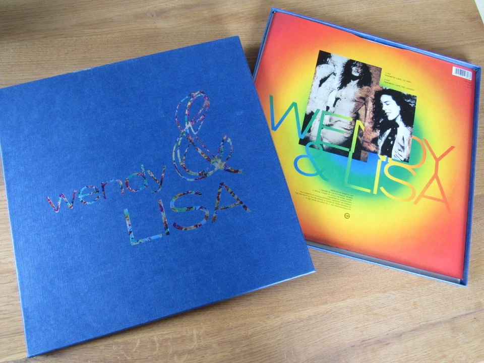 Wendy & Lisa Rainbow Lake " Limited Edition BOX"  12" Vinyl Mega Poster 1990 RAR - Bild 2 von 4