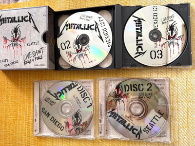 Live Shit Binge & Purge by Metallica (CD, Nov-2003, Smji) for sale