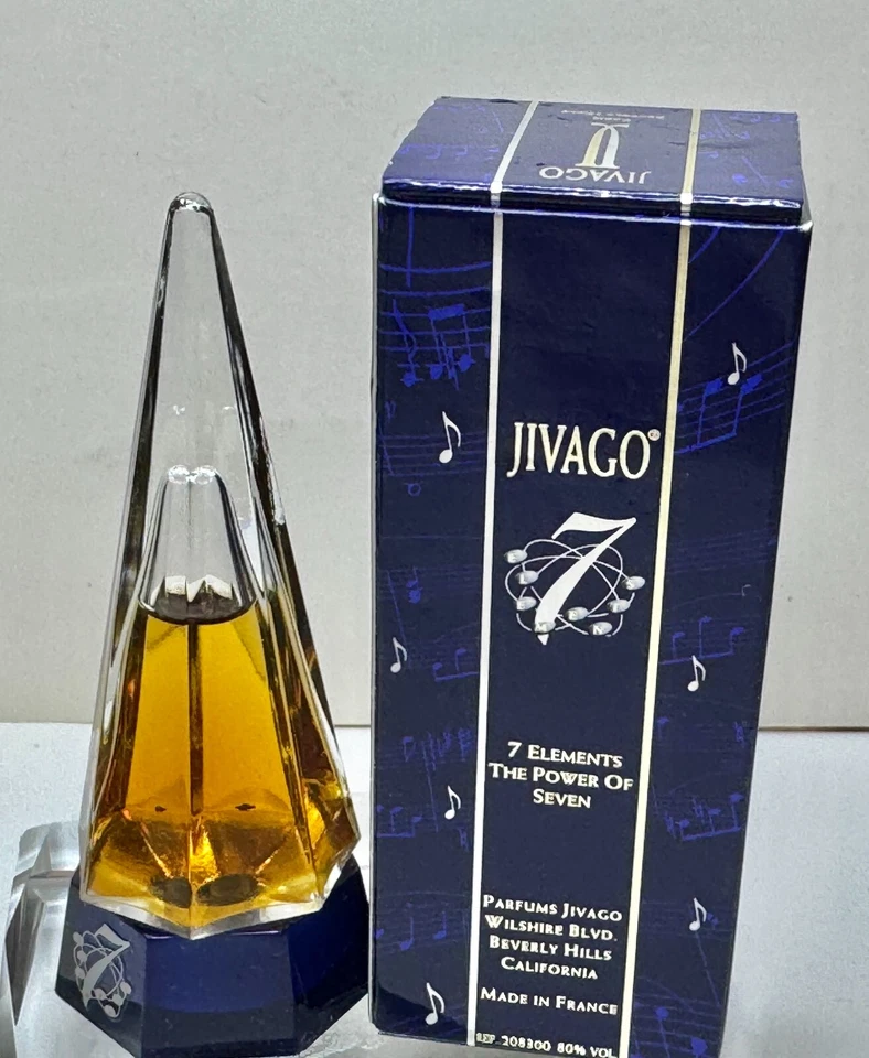 JIVAGO  7  Paris Bevery Hill  0.3 fl oz / 10ml Edt Splash Miniature NIB Foto 2 de 2