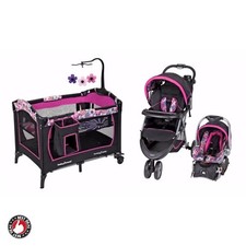 Item 1 Stroller Car Seat Set Combo Baby Girl Travel System Nursery Center Playard Crib