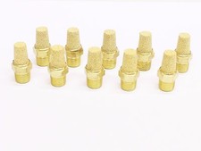 10pc PNEUMATIC CONE MUFFLER Sintered Bronze 1/8" NPT MettleAir BSL-N01