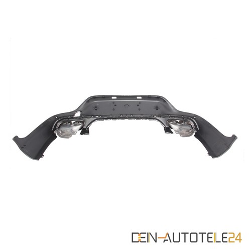 Heckdiffusor Endrohr für Mercedes GLC coupe C253 SCHWARZ 63 Optik Nightpaket - Picture 6 of 6
