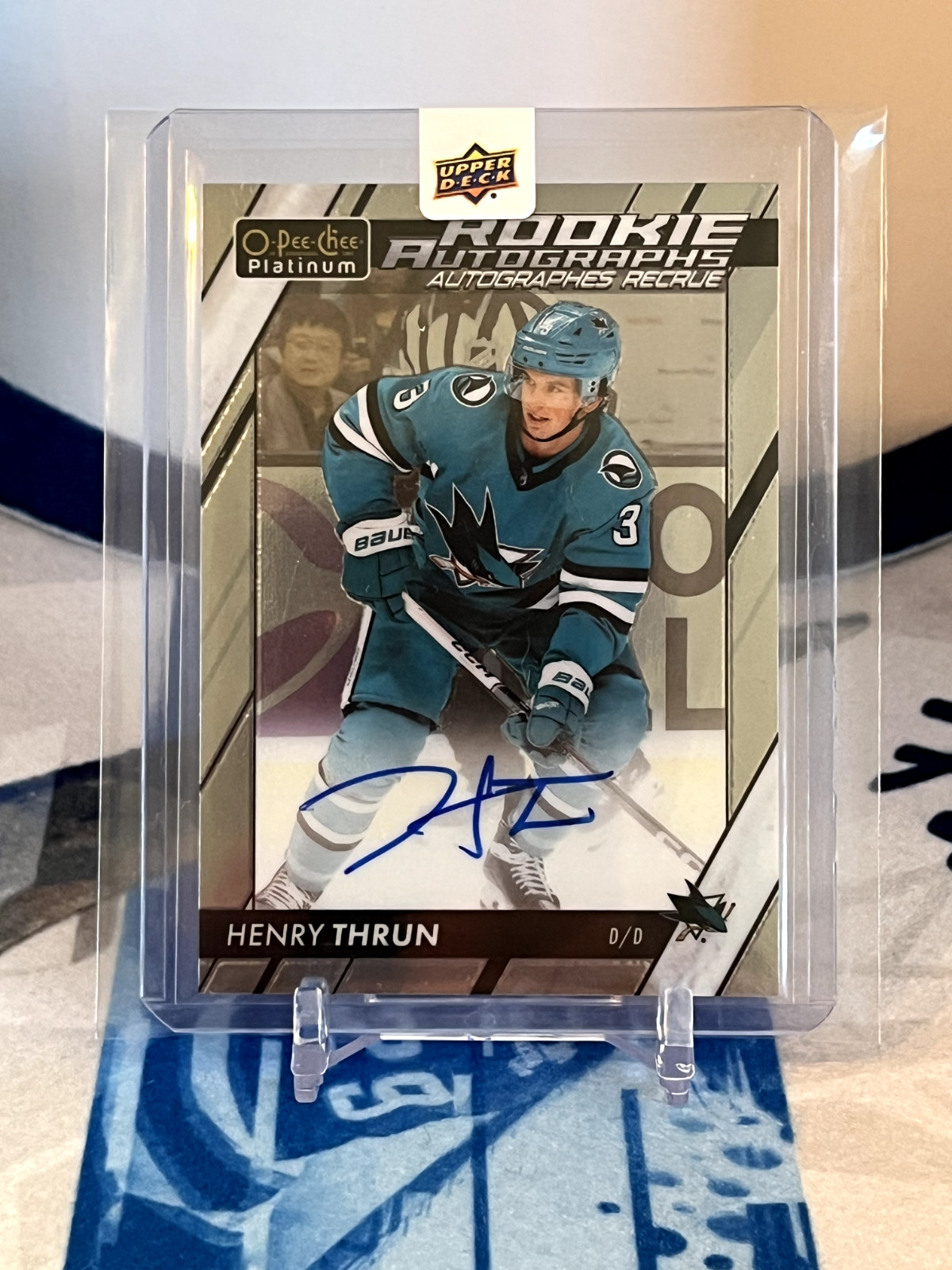 2023-24 O-Pee-Chee Platinum MARQUEE ROOKIE Henry Thrun ROOKI