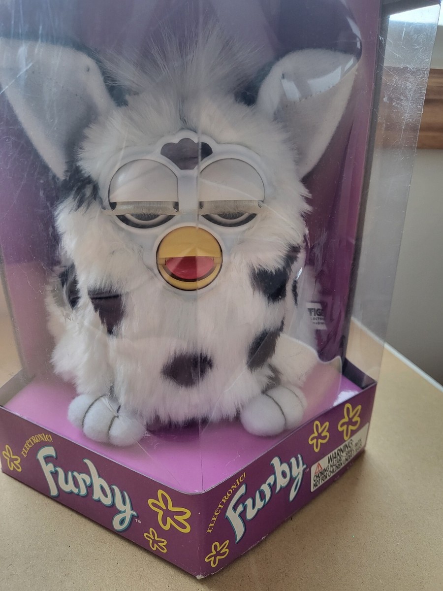 【激レア★】初代ファービー/Furby 海外USモデル 1998年 白黒 初代ファービー/Furby 海外USモデル 1998年 タイガー 白黒 美品