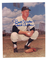 Jack Cullen New York Yankees Signed Baseball Photo W/COA
