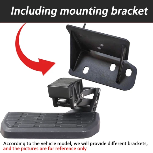 fits for Ranger 2023 2024 Rear Retractable Bumper Step Accessories Bed Step - Bild 5 von 9