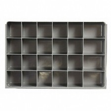 Durham Drawer 24 Compartments Crafts Jewelry Stickers Beads Crystal Display