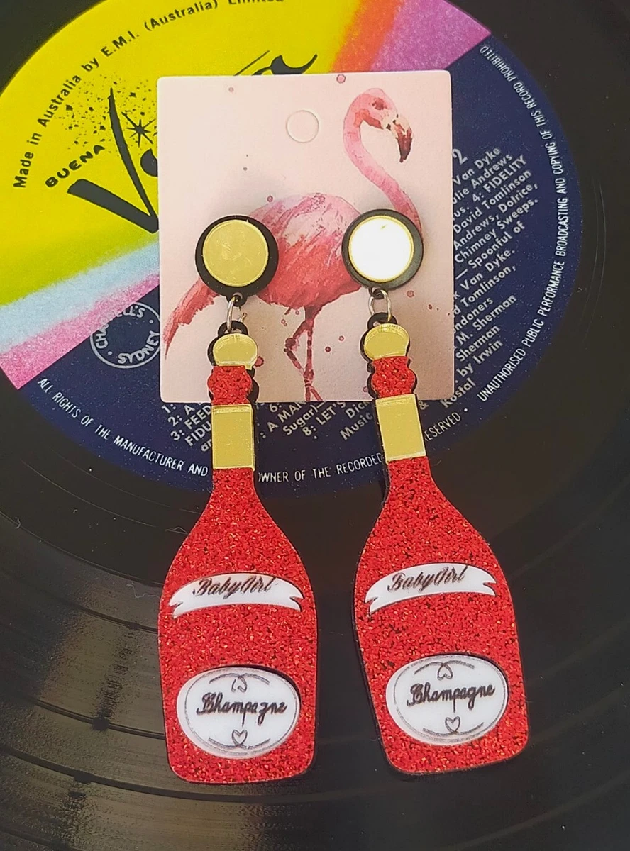 Baby hotsell bottle earrings