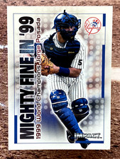 2000 Fleer Impact Mighty Fine in '99 Jorge Posada #20MF