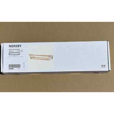 IKEA NEREBY Solid Birch Rail Natural Hanger 15 7/8 “ x 3 7/8