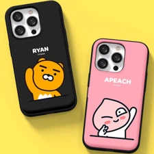 Kakao Friends Hello Magnetic Card Case for Galaxy S25 S24 S23 Plus Ultra Korea