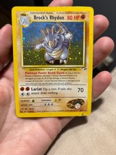 Brock's Rhydon 002/132 Gym Heroes Holo