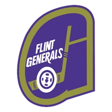 Flint Generals Defunct IHL Hockey Team Mens Polo XS-6X, LT-4XLT New