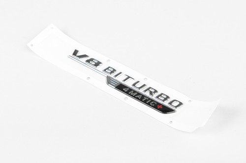 Mercedes-AMG Logo Lettering Emblem Fender V8 Biturbo 4MATIC+ A2328175500 - Picture 2 of 5