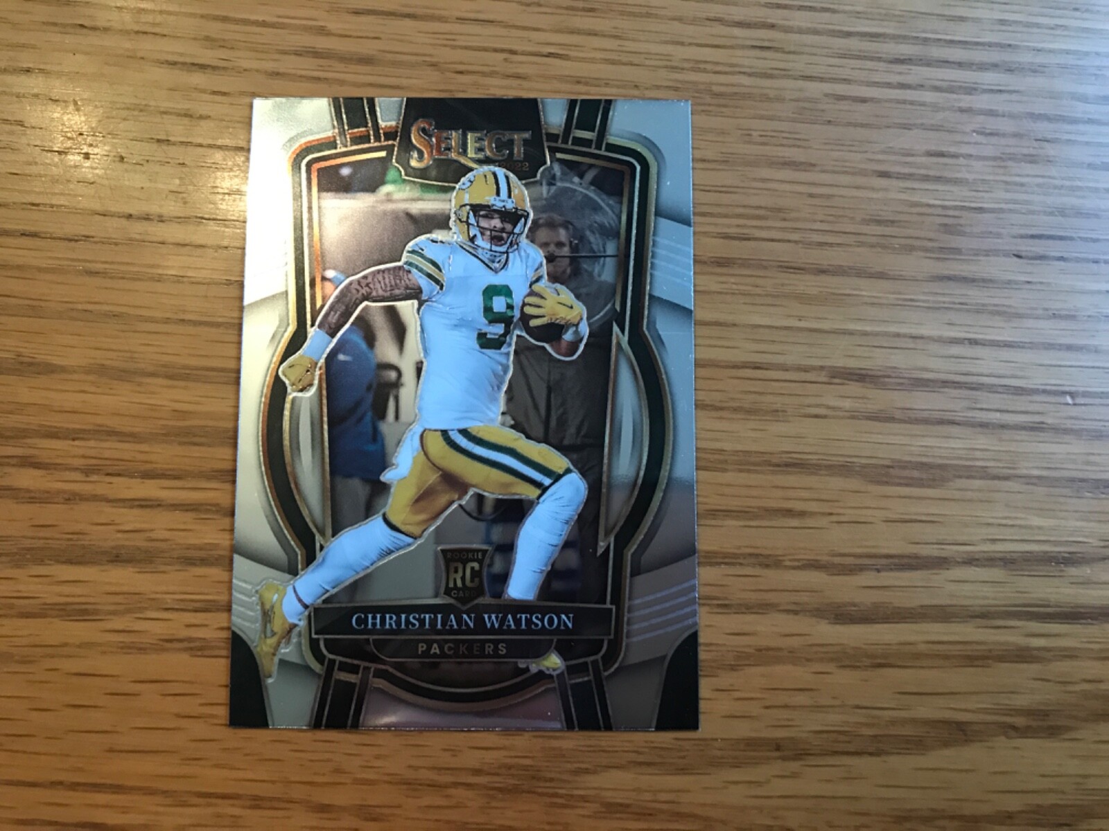 2022 Panini Select Christian Watson Club Level