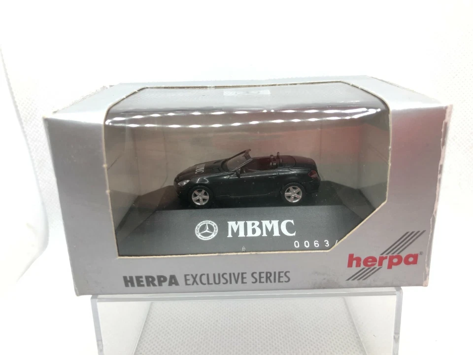 HERPA 1:87 MERCEDES BENZ MBMC SLK 2004  Nº63/130   LIMITED EDITION  - Imagen 2 de 4