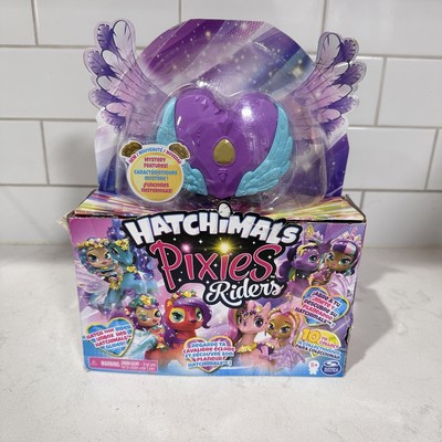 Hatchimals Pixies Riders Moonlight Mia & Unicornix Glider Toy by Spin Master New