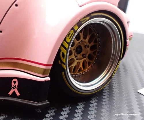 Porsche 911 RWB 930 Pink 1/18 Ignition Model Resin Cast Limited Edition IG3620 - Picture 8 of 13