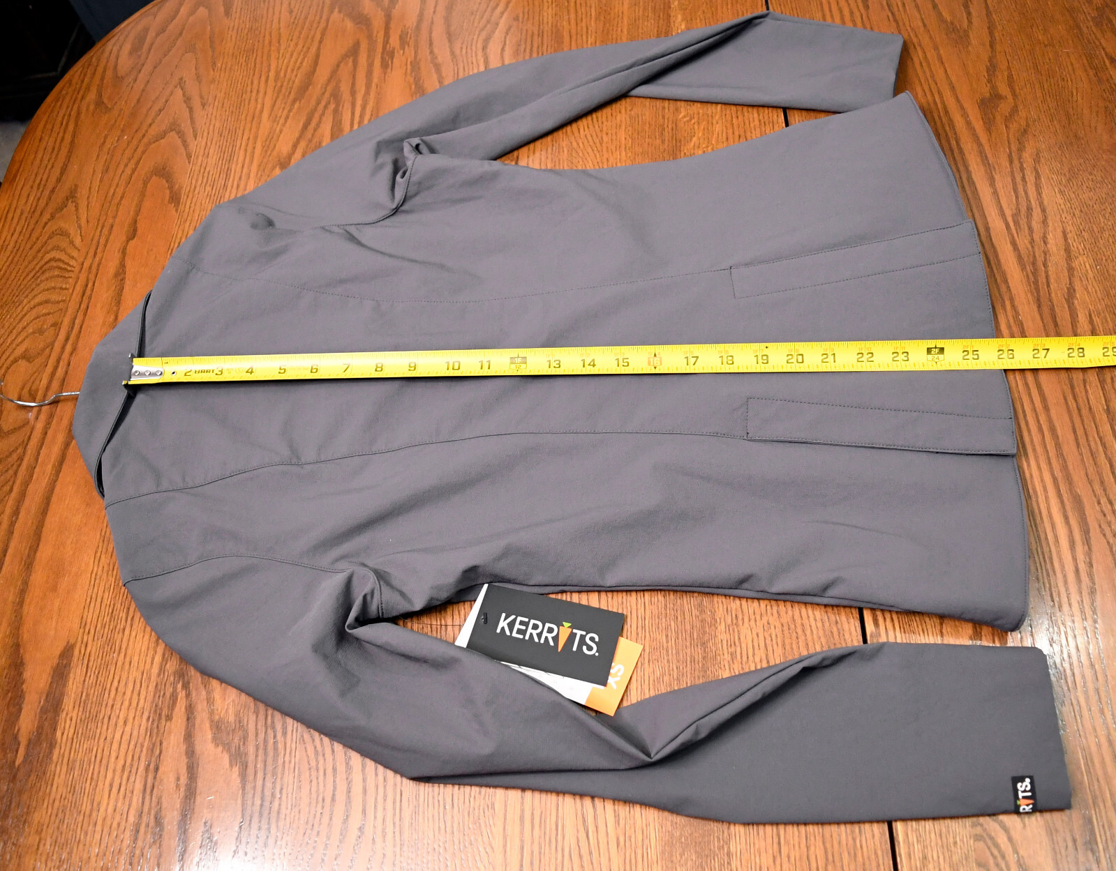 Kerrits NEW Stretch Competitor Koat tech coat jacket Peppercorn Grey ladies' XS