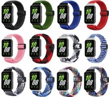 Magnetic Nylon Woven Fabric Strap Band For Samsung Galaxy Watch Fit 3 SM-R390