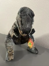 Folkmanis Plush Hand Puppet Dinosaur Tyrannosaurus T Rex Stuffed Toy NWT