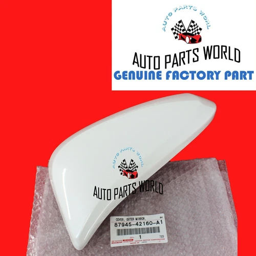 GENUINE OEM TOYOTA 4RUNNER RAV4 LEFT DRIVER OUTER MIRROR COVER 87945-42160-A1