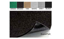 ADHESIVE FELT PROTECTIVE SOFT - LARGE ROLL 12" X 36" - THICK 1/16" CRAFT ART