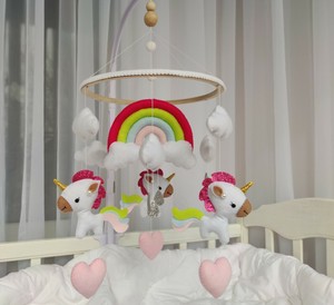 unicorn baby mobile