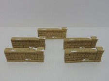 Department 56 Camden Park Square Stone Wall Set Of 5 Village Accessory No Box