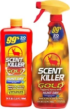 Wildlife Research 1259 Scent Killer Gold Combo Odorless Scent 24 oz Trigger Spra