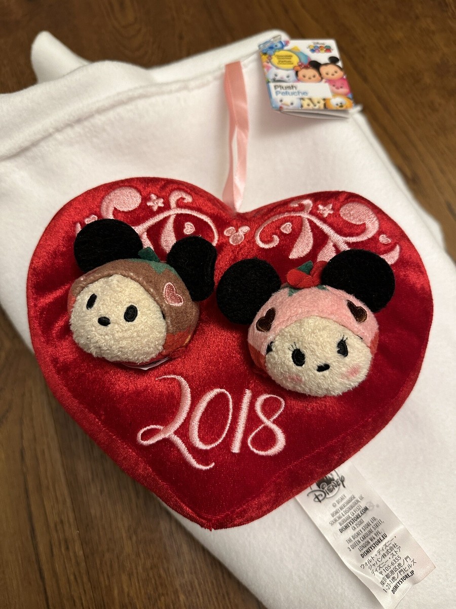 Disney Tsum Tsum 2018 Valentine's Day Mickey Minnie Mouse 3D