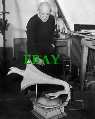 Reproduction D'une Photographie De Pablo Picasso, Igor Stravinsky Et Gerald Apph18161 3