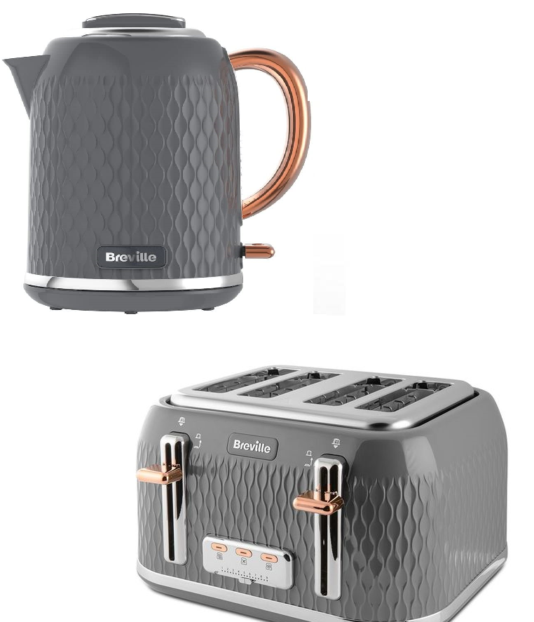Rose Gold Curve 3kW Jug Kettle 