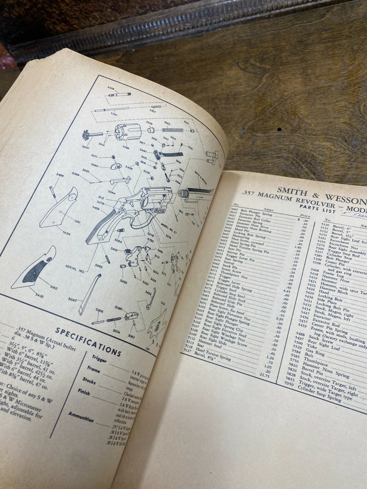 Vintage Stoeger Mail Order & Gun Parts Catalog 2nd edition Assembly